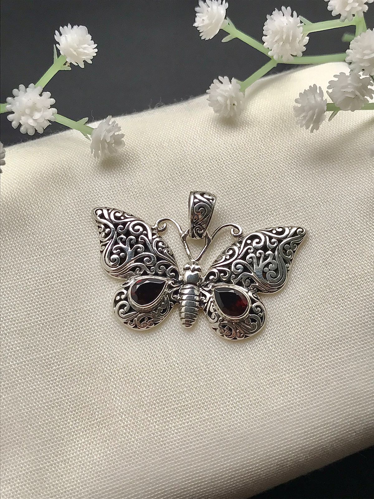 Tarum Butterfly Pendant
